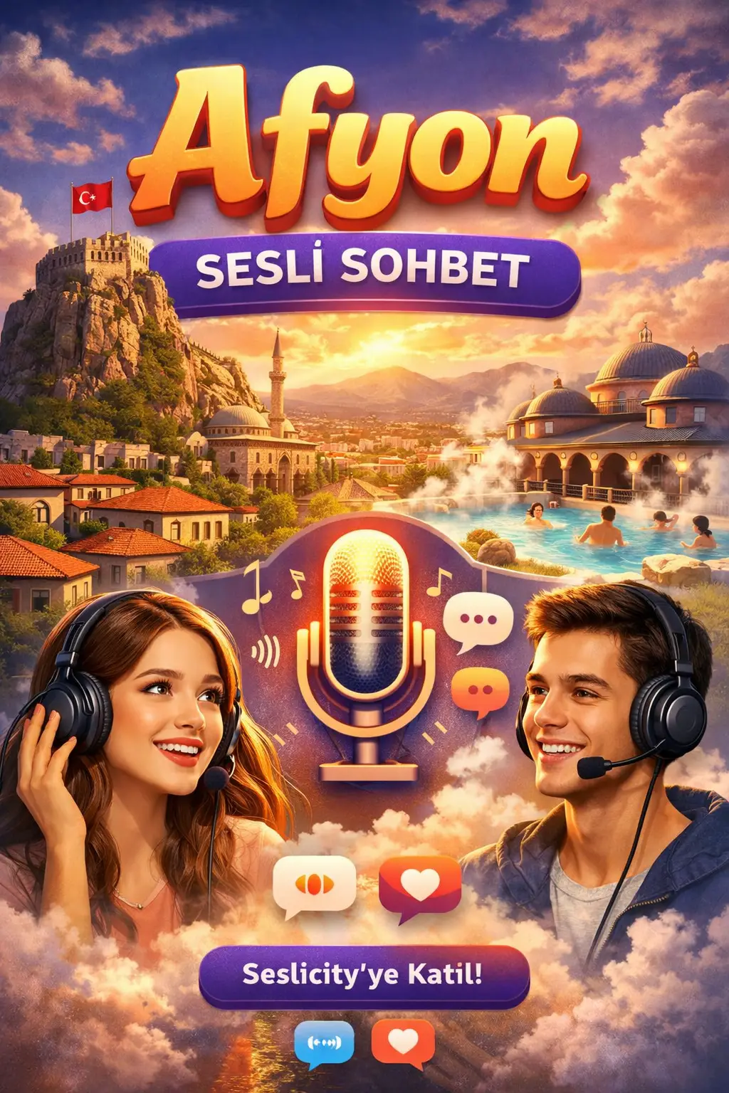 Afyon Sesli Sohbet seslicity