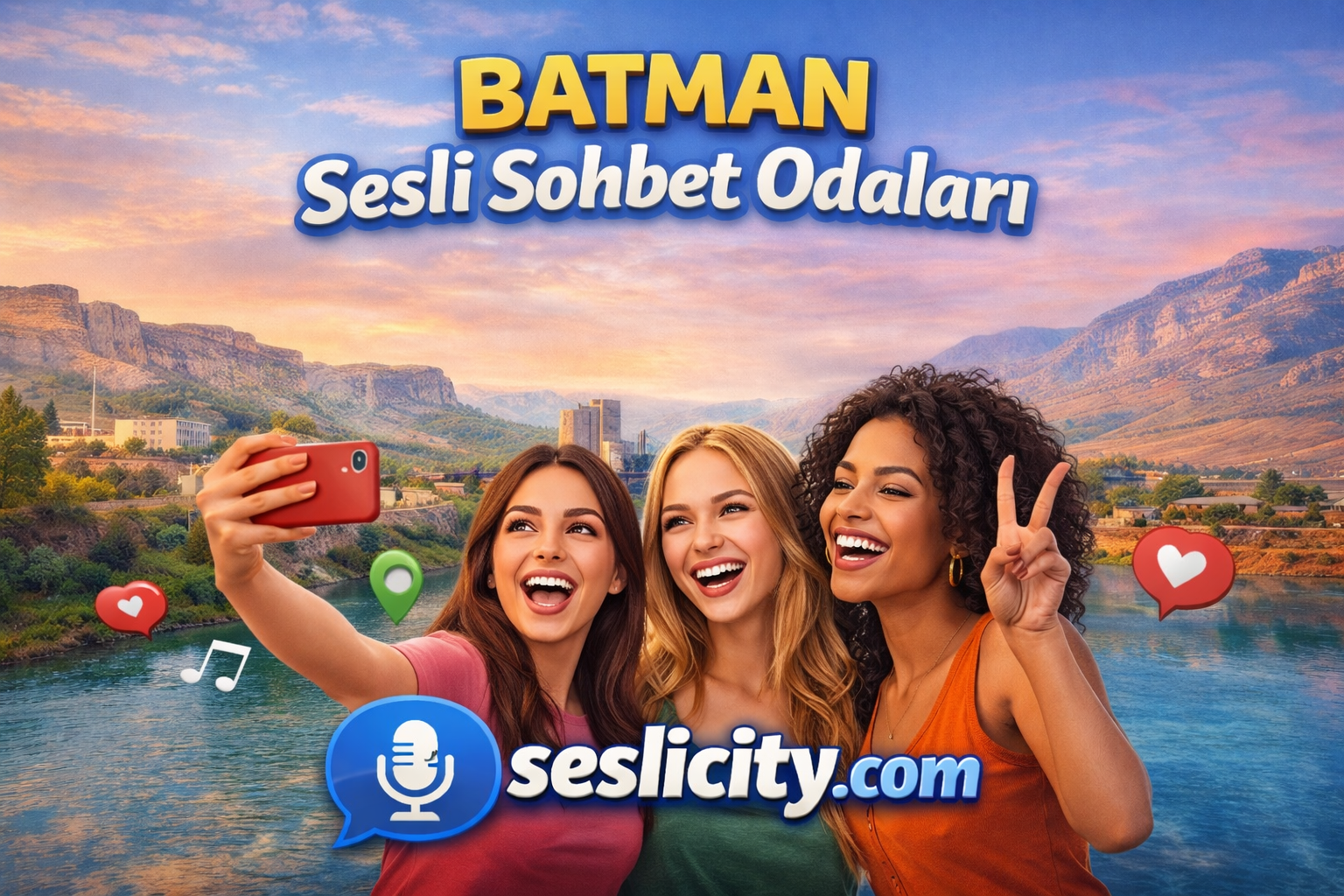Batman Sesli Sohbet & Kameralı Sohbet – Yeni İnsanlarla Tanış