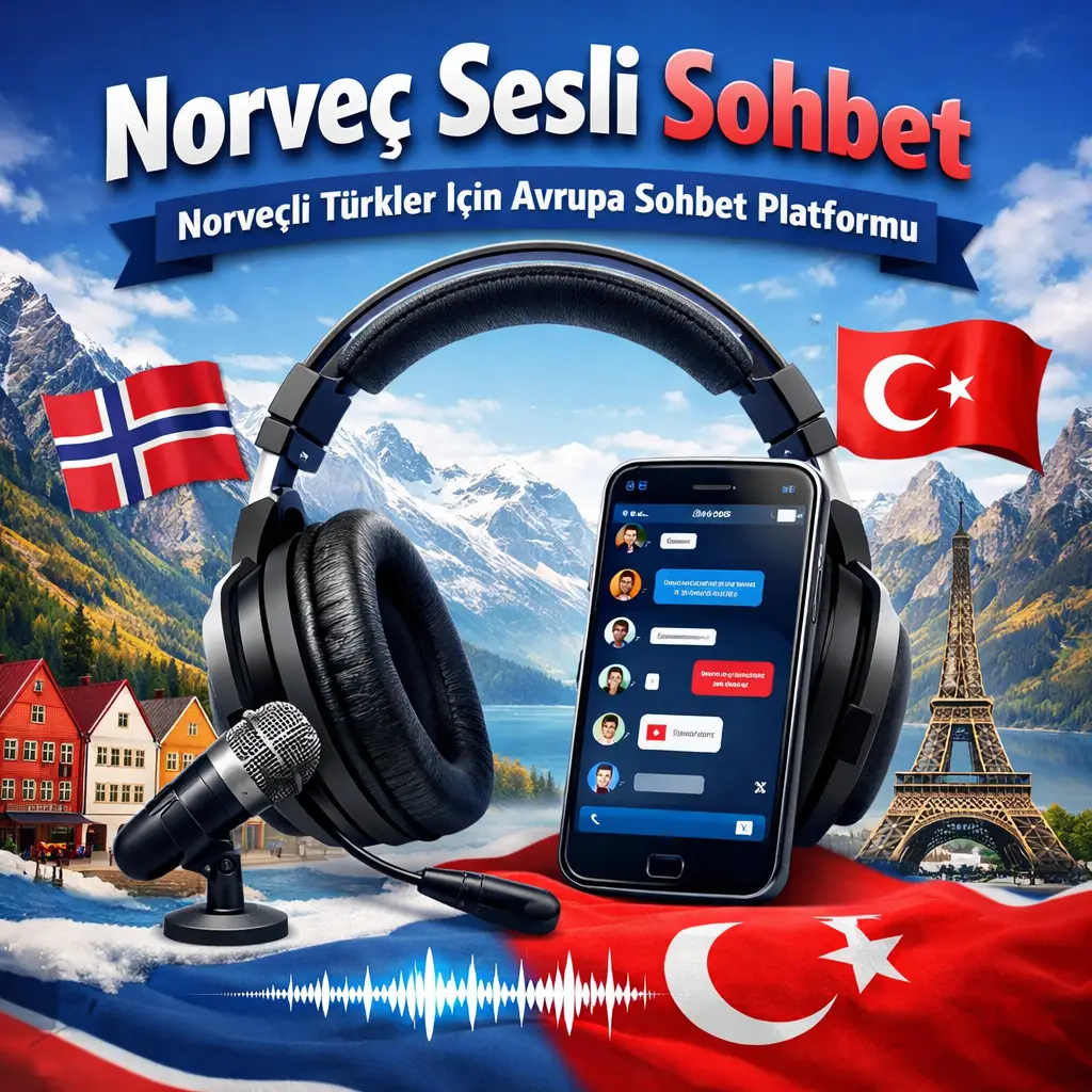 Norveç Sesli Sohbet & Kameralı Chat