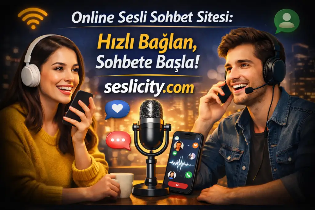 seslicity ile sesli sohbet
