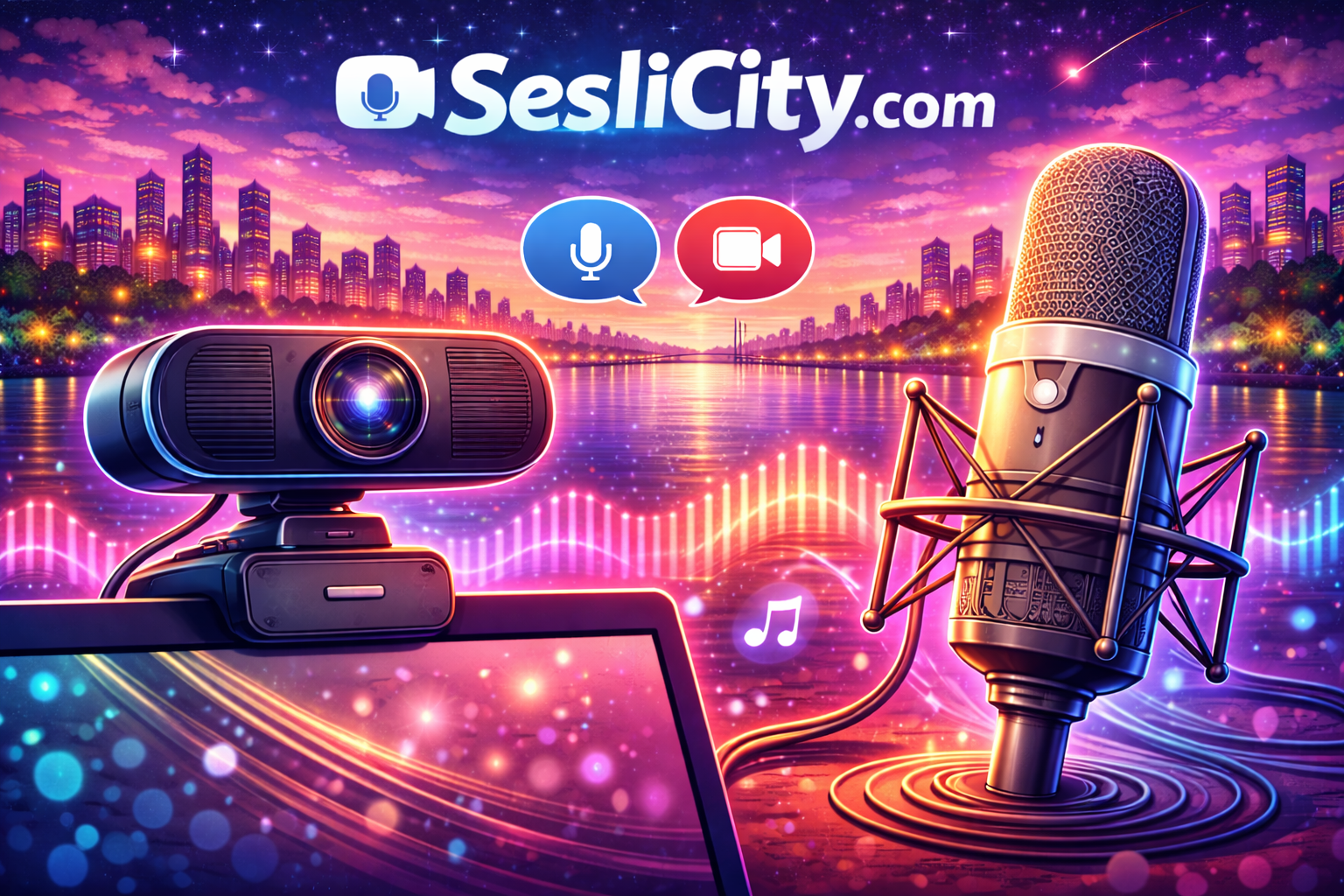 SesliCity, sesli sohbet ve kamera ile tanışma deneyimini modern hale getiriyor. Güvenli, konforlu ve gerçek bağlantılar için doğru adres.